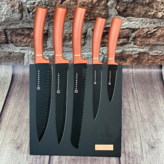Набір кухонних ножів Edenberg EB-11007-Bronze 6 предметів бронзовий - Інтернет-магазин спільних покупок ToGether