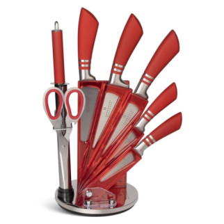 Набір кухонних ножів Edenberg EB-907 8 предметів червоний - Інтернет-магазин спільних покупок ToGether