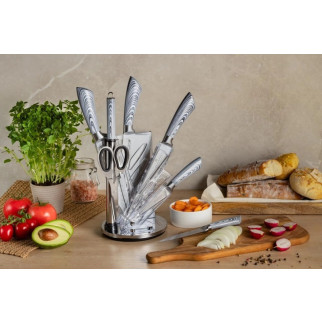 Набір кухонних ножів Edenberg EB-914 8 предметів сірий - Інтернет-магазин спільних покупок ToGether