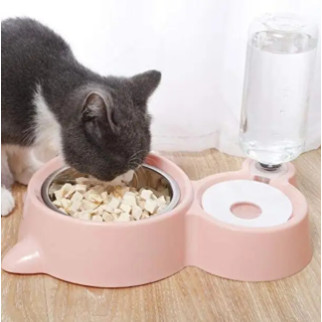 Годівниця з напувалкою для домашніх тварин DOG & Cat bowl | Посуд для собак та кішок - Інтернет-магазин спільних покупок ToGether