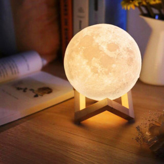 Нічник, місяць, що світиться Moon Lamp 13 см - Інтернет-магазин спільних покупок ToGether