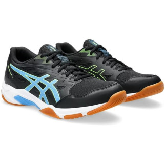 Чоловічі Кросівки для сквошу Asics Gel-Rocket 11 Чорний Блакитний 44 (1071A091-003 44) - Інтернет-магазин спільних покупок ToGether