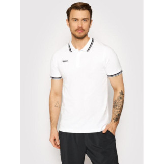 Чоловіче Поло Wilson TEAM II COTTON POLO Білий S (WRA794301 S) - Інтернет-магазин спільних покупок ToGether