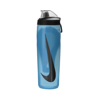 Пляшка Nike REFUEL BOTTLE LOCKING LID 24 OZ Блакитний 709 мл (N.100.7668.420.24) - Інтернет-магазин спільних покупок ToGether