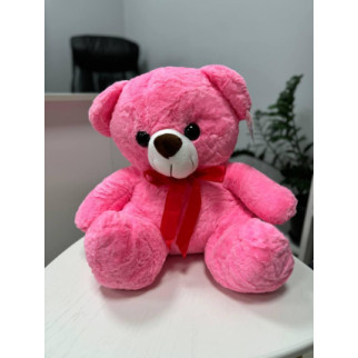 Мʼяка іграшка з пледом Ведмедик рожевий - Інтернет-магазин спільних покупок ToGether