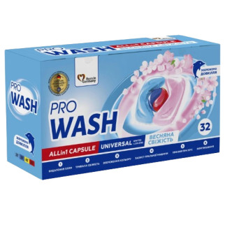 Капсули для прання Весняна свіжість 32шт ProWash 2К - Інтернет-магазин спільних покупок ToGether