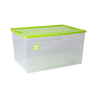 Контейнер 18л прозорий/оливковий/оливковий Smart Box Алеана - Інтернет-магазин спільних покупок ToGether