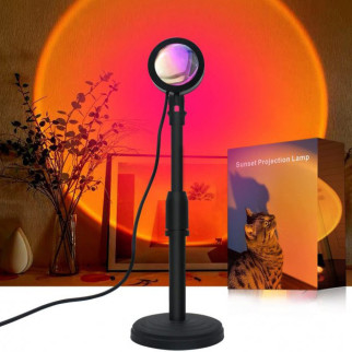 Лампа Атмосферна Проекційний Світильник Проекційний Світильник ЗАКАТ Atmosphere Sunset Lamp Q07 - Інтернет-магазин спільних покупок ToGether