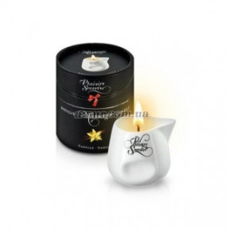 Масажна свічка Plaisirs Secrets Vanilla, 80 мл - Інтернет-магазин спільних покупок ToGether