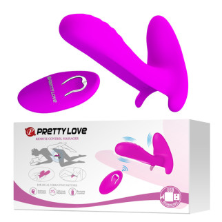 Вібратор - Pretty Love Remote Control Massager Purple  18+ - Інтернет-магазин спільних покупок ToGether