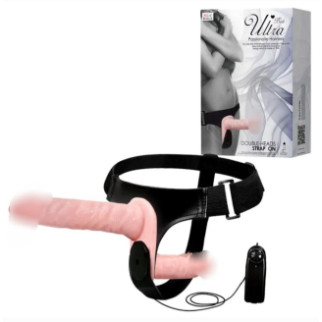 Страпон — Ultra Vibrating Doble-Heads Strap On 18+ - Інтернет-магазин спільних покупок ToGether