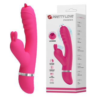 Вібратор - Pretty Love Phoenix Vibrator Pink  18+ - Інтернет-магазин спільних покупок ToGether