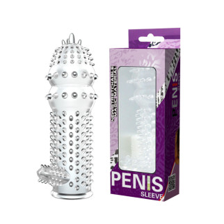 Насадка на член — Penis Sleeve, 12.8 см 18+ - Інтернет-магазин спільних покупок ToGether