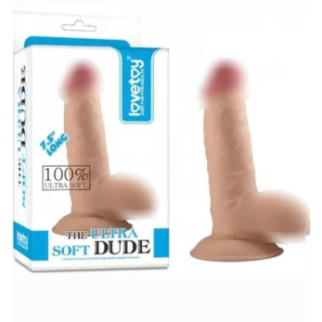 Фалоімітатор - The Ultra Soft Dude 7.5"  18+ - Інтернет-магазин спільних покупок ToGether