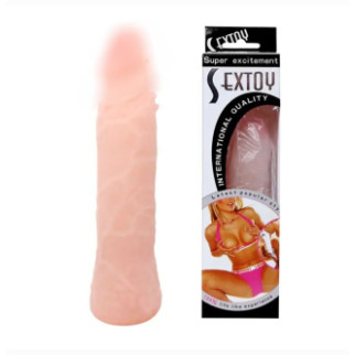 Фалоімітатор - Super Excitement Sextoy Fresh, 19 см  18+ - Інтернет-магазин спільних покупок ToGether