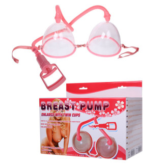 Вакуумна помпа для грудей — Breast Pump Enlarge With Twin Cups 18+ - Інтернет-магазин спільних покупок ToGether