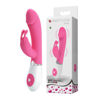 Вібратор - Pretty Love Gene Vibrator Light Pink 18+ - Інтернет-магазин спільних покупок ToGether