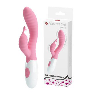 Вібратор - Pretty Love Hyman Vibrator Pink 18+ - Інтернет-магазин спільних покупок ToGether