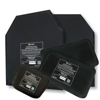 Комплект балістичних пакетів Militex 1 класу чорний  - Інтернет-магазин спільних покупок ToGether