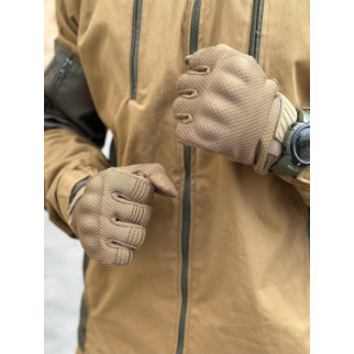 Повнопалі рукавиці сітка койот 00282 - Інтернет-магазин спільних покупок ToGether