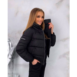 Женская зимняя куртка черного цвета - Інтернет-магазин спільних покупок ToGether