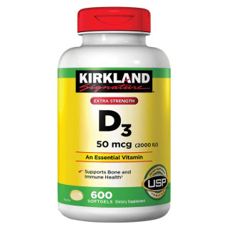Kirkland мультивітамін D3 для імунітету і здоров&apos;я кісток, 600 шт - Інтернет-магазин спільних покупок ToGether