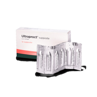Засіб від гемо-рою (Італія) Ultraproct свічки 12шт - Інтернет-магазин спільних покупок ToGether
