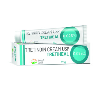 Tre-tinoin Cream 0.025% Tretiheal (Крем з тре-тиноїном) - Інтернет-магазин спільних покупок ToGether