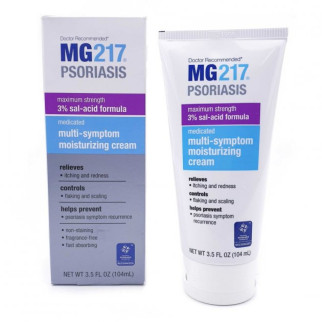 Зволожуючий крем від псоріазу та себорейного дерматиту MG217 Psoriasis 3% Sal-Acid Moisturizing Cream 104 мл - Інтернет-магазин спільних покупок ToGether