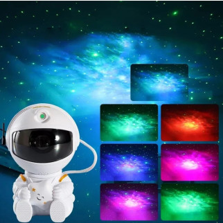 Проєктор зоряного неба космонавт Світильник Астронавт із пультом 7 режимів - Інтернет-магазин спільних покупок ToGether