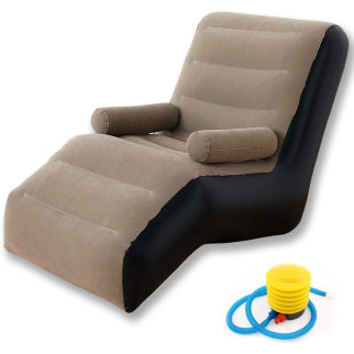 Надувний диван Надувне крісло для відпочинку Air Sofa S-подібне - Інтернет-магазин спільних покупок ToGether