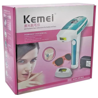 Лазерний фото епілятор жіночий електричний епілятор для безболісного видалення волосся Kemei KM-6813 - Інтернет-магазин спільних покупок ToGether
