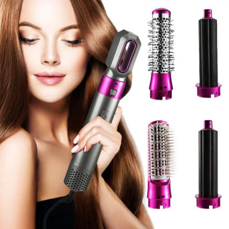 Фен мультистайлер Багатофункціональний фен стайлер для завивання та випрямлення волосся 5в1 Hot Air Styler - Інтернет-магазин спільних покупок ToGether