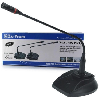 Радіомікрофон Мікрофон настільний для конференцій Su-Kam MA-708 Pro - Інтернет-магазин спільних покупок ToGether
