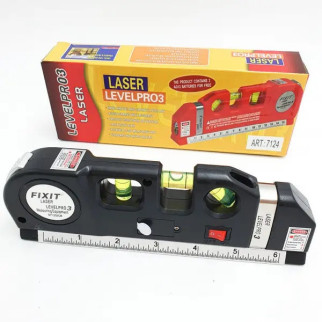 Рівень лазерний із вбудованою рулеткою та лінійкою Laser Levelpro3 - Інтернет-магазин спільних покупок ToGether
