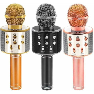 Блютуз Мікрофон караоке Бездротовий USB для вокалу  мікрофон для домашнього караоке WSTER WS1688 - Інтернет-магазин спільних покупок ToGether