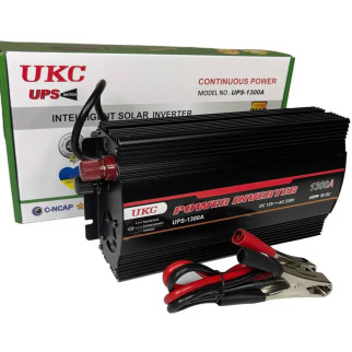 Інвертор UKC 1300W із зарядкою 12V220V Перетворювач - Інтернет-магазин спільних покупок ToGether