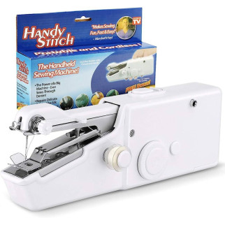 Швейна міні-машинка ручна портативна на батарейках для ремонту одягу Mini Sewing Handy Stitch - Інтернет-магазин спільних покупок ToGether