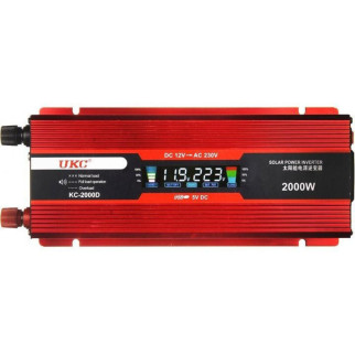 UKC 2000W KC-2000D Перетворювач струму AC/DC з LCD дисплеєм - Інтернет-магазин спільних покупок ToGether