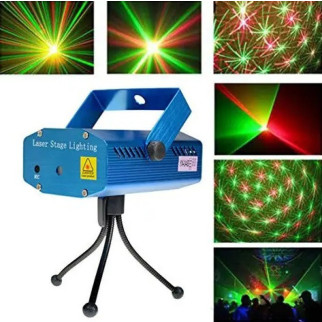 Лазерний проектор святковий стробоскоп лазер диско для дому для свята - Інтернет-магазин спільних покупок ToGether