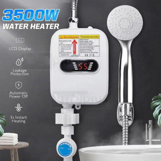 Проточний душ водонагрівач Електричний термостатичний RX-0021 - Інтернет-магазин спільних покупок ToGether