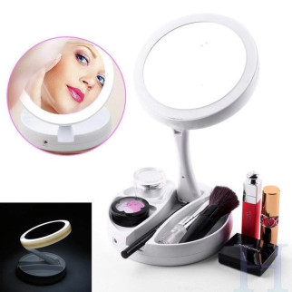 Складане дзеркало для макіяжу Дзеркало з LED-підсвіткою My Foldaway Mirror - Інтернет-магазин спільних покупок ToGether