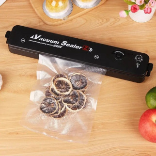 Вакуумний пакувальник кухонний Vacuum Sealer Чорний - Інтернет-магазин спільних покупок ToGether