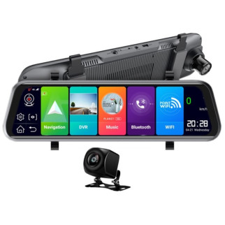 Дзеркало з відеореєстратором DVR MR-810  Android 10" 4G Wi-Fi GPS дві камери - Інтернет-магазин спільних покупок ToGether