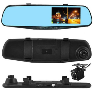 Дзеркало-відеореєстратор DVR L900 full hd з виносною камерою заднього огляду - Інтернет-магазин спільних покупок ToGether