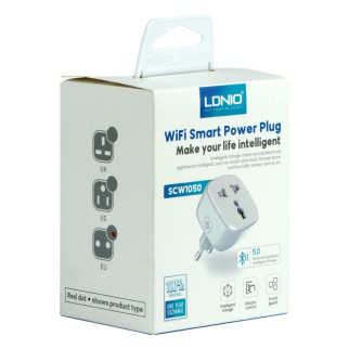 Смарт Розетка WiFI Smart Power Plug LDNIO SCW1050, - Інтернет-магазин спільних покупок ToGether
