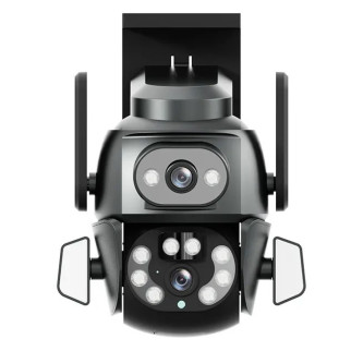 Камера видеонаблюдения 2 незалежних об'єктива 2MPx+2MPx IP Wi-Fi камера Q821 (CareCamPro) - Інтернет-магазин спільних покупок ToGether