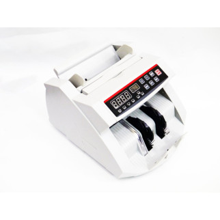 Рахункова машинка для грошей з детектором та перевіркою валют Лічильник мультивалютний Bill Counter 2108 White - Інтернет-магазин спільних покупок ToGether