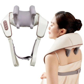 Ударний Масажер для шиї спини та плечей із підігрівом Massager Shoulder Neck Z9 - Інтернет-магазин спільних покупок ToGether