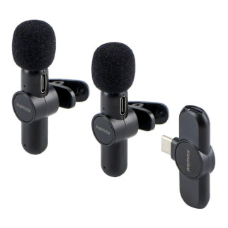 Мікрофон Петличний Бездротовий Remax K10 Twin Type C, - Інтернет-магазин спільних покупок ToGether